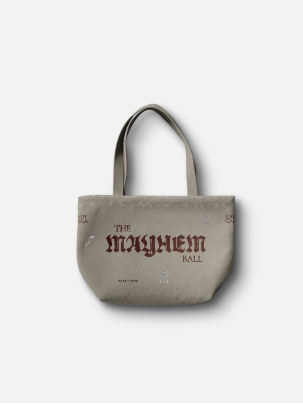 Lady Gaga - The Mayhem Ball Tan Tote Bag